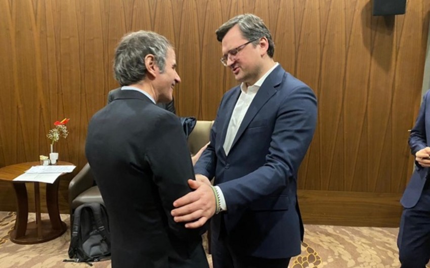 Глава МИД Украины встретился с директором МАГАТЭ