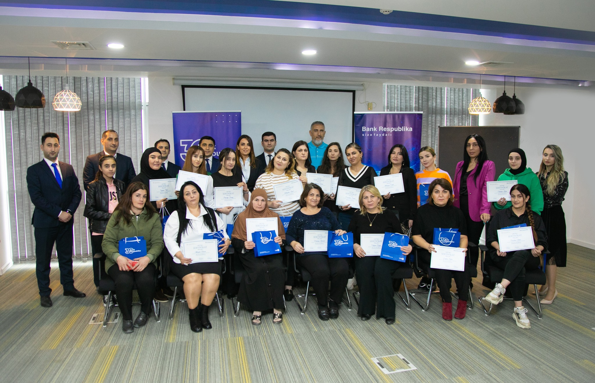 Entrepreneurship Development Fund and Bank Respublika organized trainings for female entrepreneurs in the regions