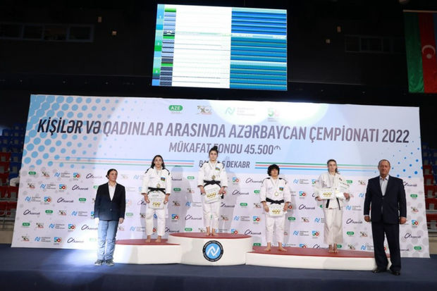 Первые победители чемпионата Азербайджана по дзюдо
