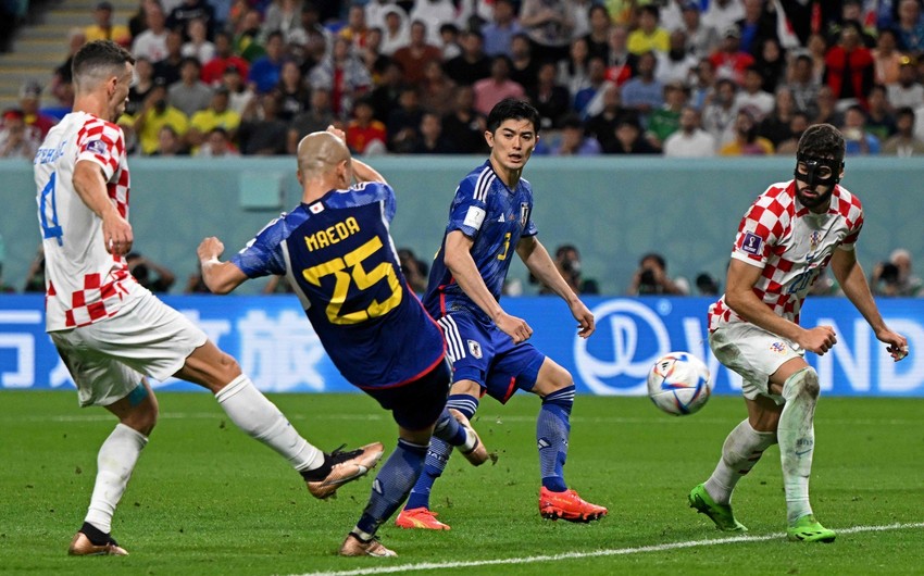 Хорватия вышла в 1/4 финала, одолев Японию в серии послематчевых пенальти