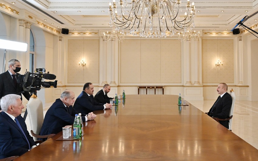 Президент принял руководителя Республики Дагестан Российской Федерации
