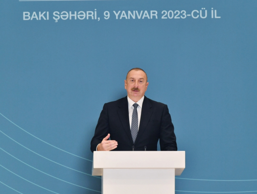 Алиев о строительстве стадиона в Агдаме