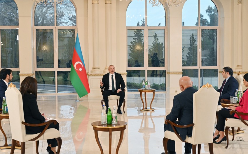 Президент: Азербайджан признан в мире как очень надежный и серьезный партнер