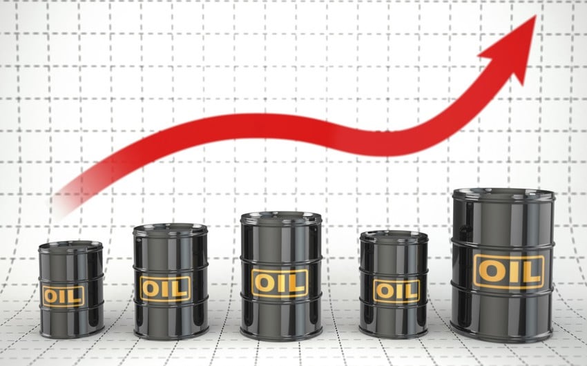 Azerbaijani oil price up nearly 1%
