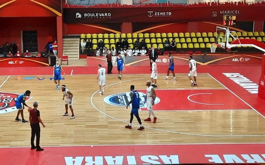 Basketbol Liqasında XIV turun daha bir oyunu keçirilib
