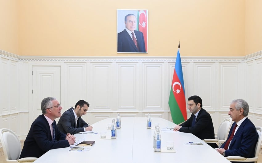 Azerbaijani Deputy PM meets with UK Ambassador
