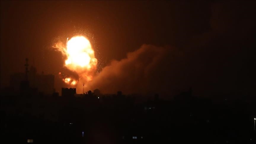 İsrail Hərbi Hava Qüvvələri Qəzzaya raket zərbələri endirib