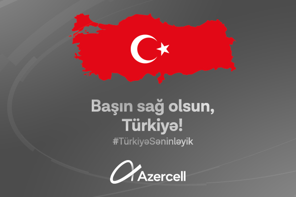 Azercell offers support to its subscribers caught in the earthquake in Turkey