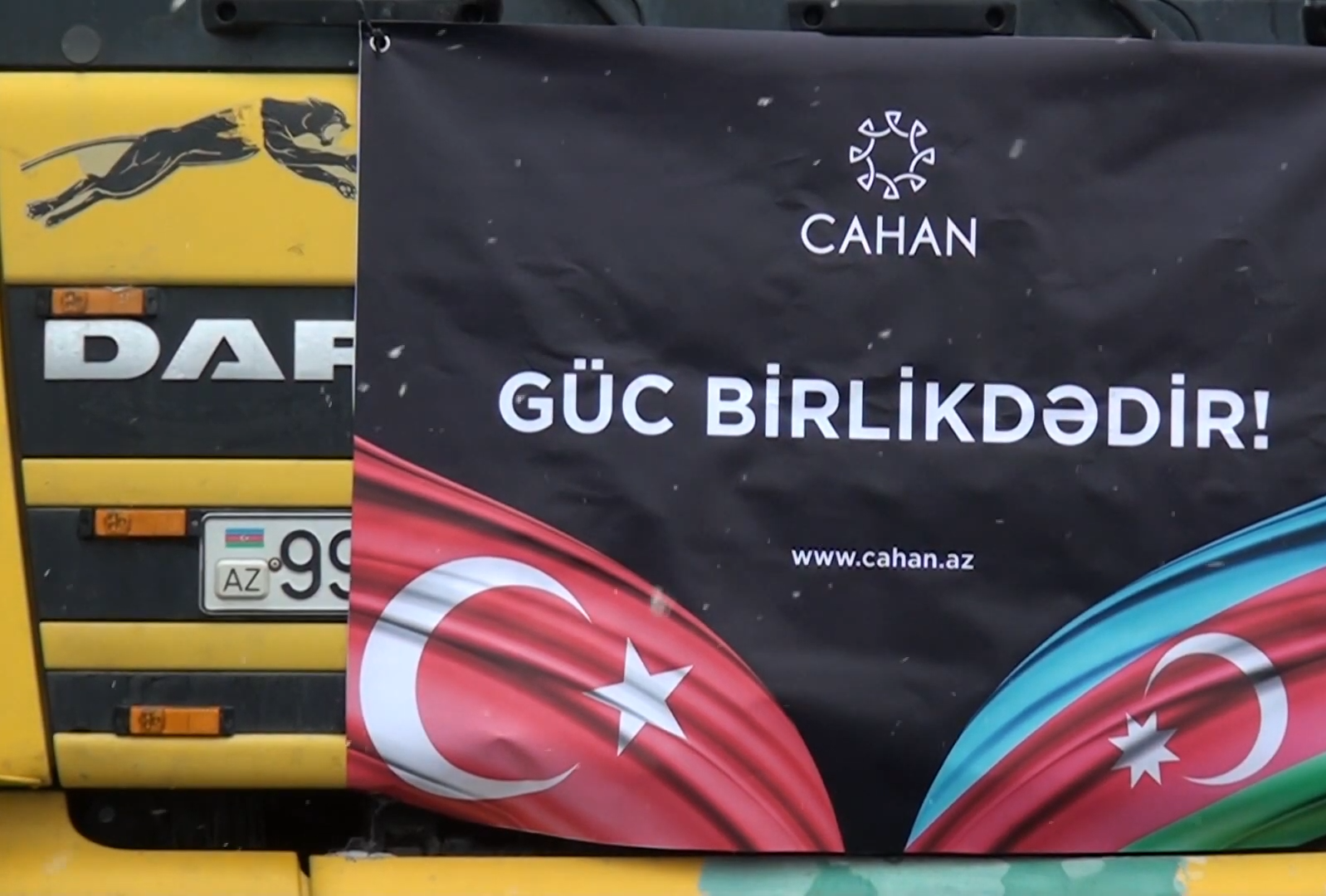 Cahan Holding sent about 40 tons of aid for earthquake-hit areas in Turkiye  