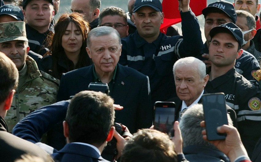 Эрдоган вместе с Бахчели отбыли в Османийе