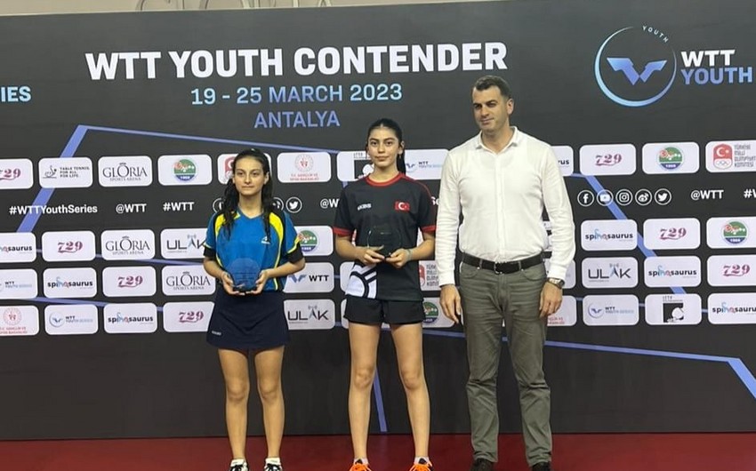 Азербайджанская теннисистка стала призером международного турнира