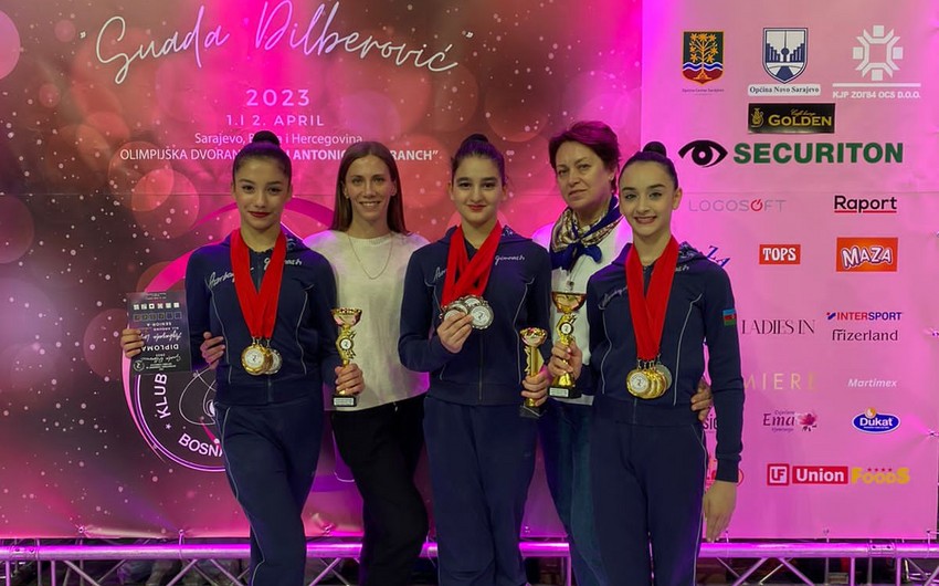 Azərbaycan gimnastları beynəlxalq turnirdə 13 medal qazanıblar