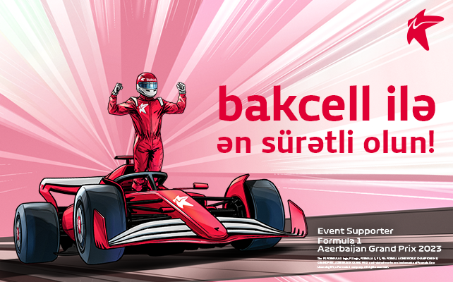 Bakcell became an official supporter of “Formula 1 Azerbaijan Grand Prix”