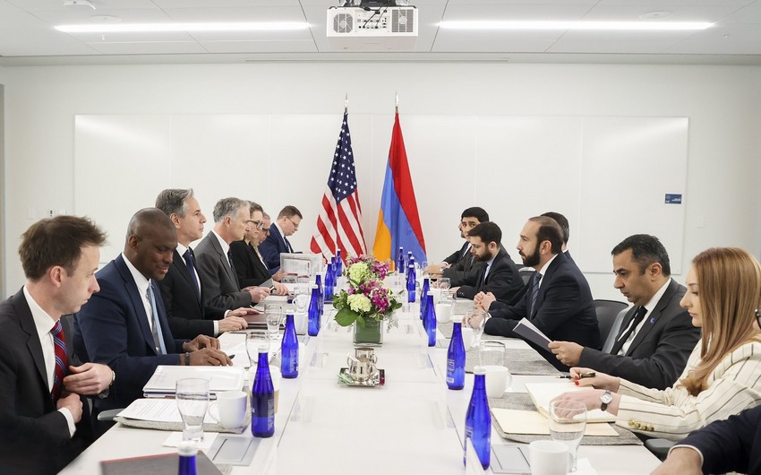 Blinken meets Armenian FM in Washington