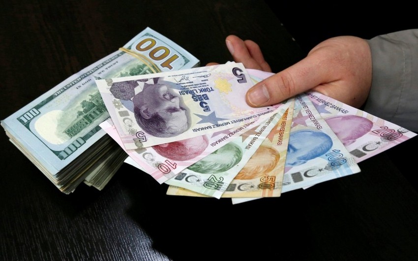 Turkish lira falls in price against dollar