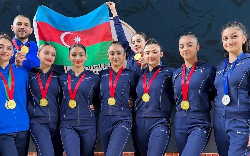 Azerbaijani gymnasts claim three gold medals in Egypt