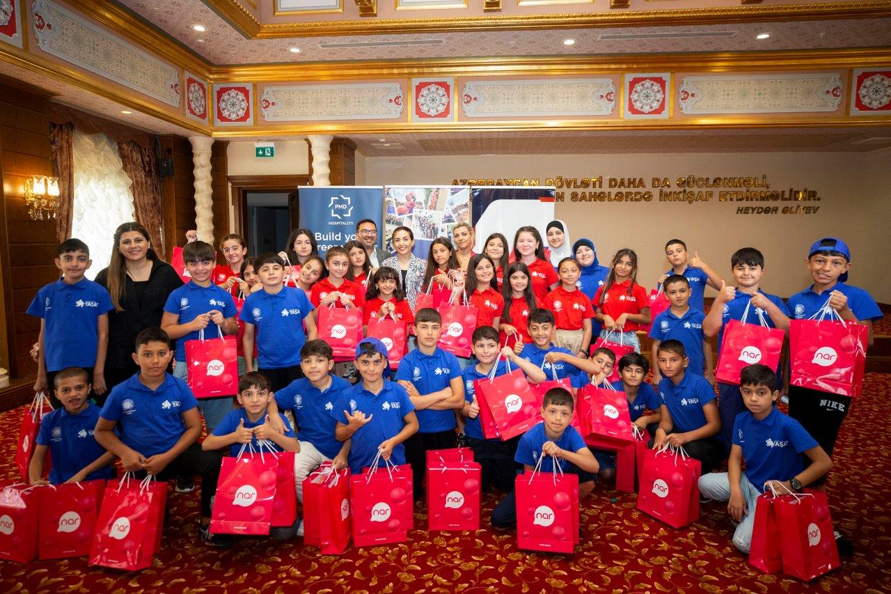 Nar supports “YASHAT” summer camp organized for martyrs’ children