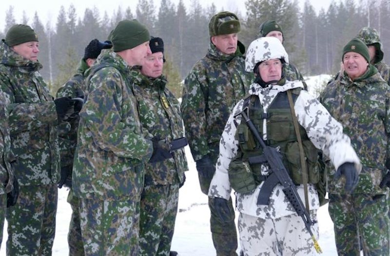 ABŞ Finlandiyanın Rusiya ilə sərhədində hərbi baza yaradır