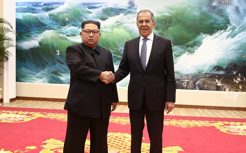 Russian FM meets Kim Jong-un in Pyongyang