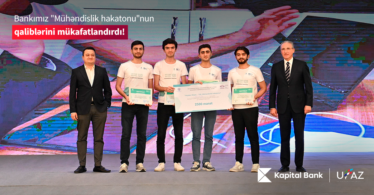 Winners Unveiled for “Heydar Aliyev: 100 Engineering Hackathon”