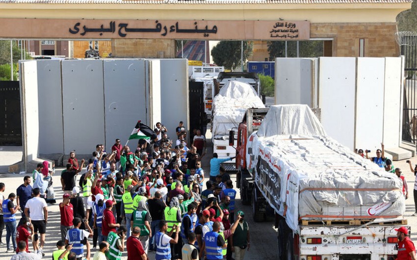 Israel says 39 trucks of aid entered Gaza today, bringing total since start of war to 171