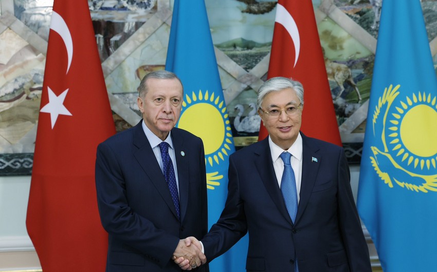 Erdogan meets with Tokayev