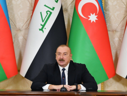 Алиев сообщил об открытии авиарейсов в Ирак