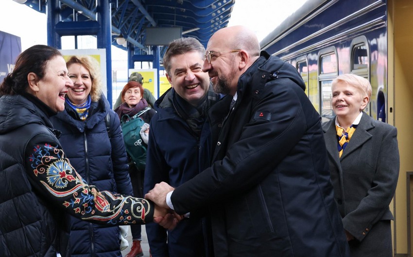 EC’s Michel arrives in Kyiv