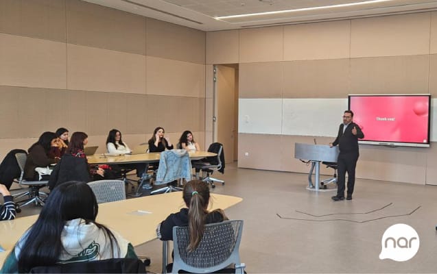 Nar presented its socially responsible business model at ADA University