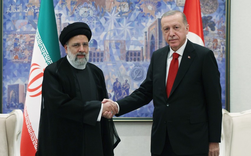 Erdogan, Raisi discuss situation in Gaza Strip