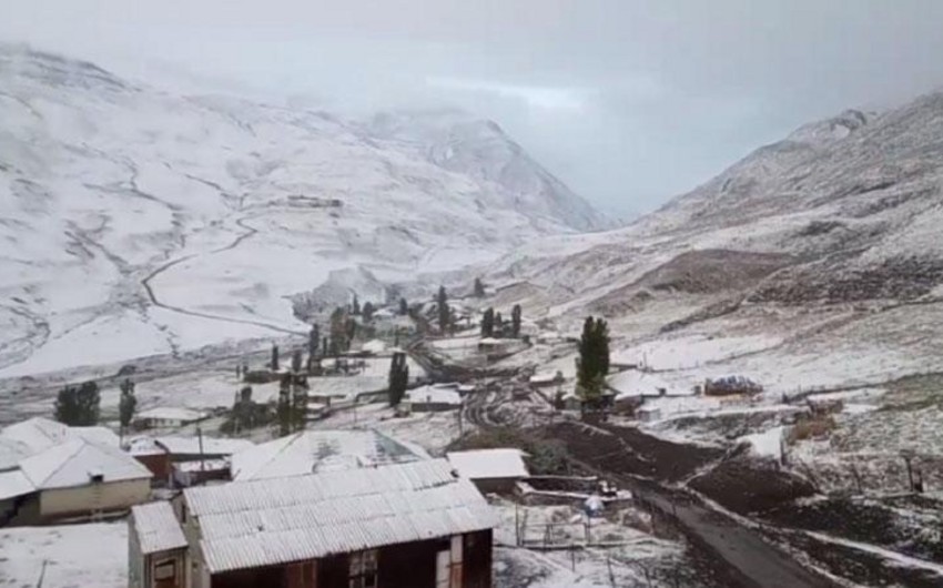 Snow predicted in Azerbaijan’s mountainous areas tomorrow