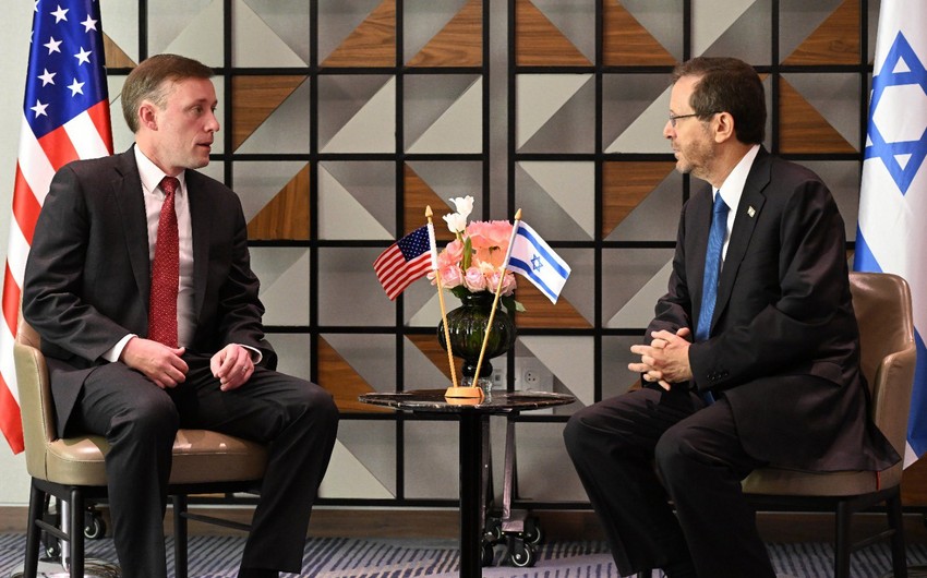 Isaac Herzog thanks US National Security Adviser