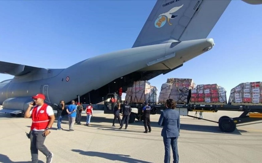 Over 300 planes carrying humanitarian aid to Gaza arrive in Egypt