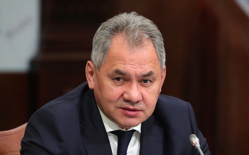 Sergey Shoigu speaks about activities of peacekeepers in Karabakh