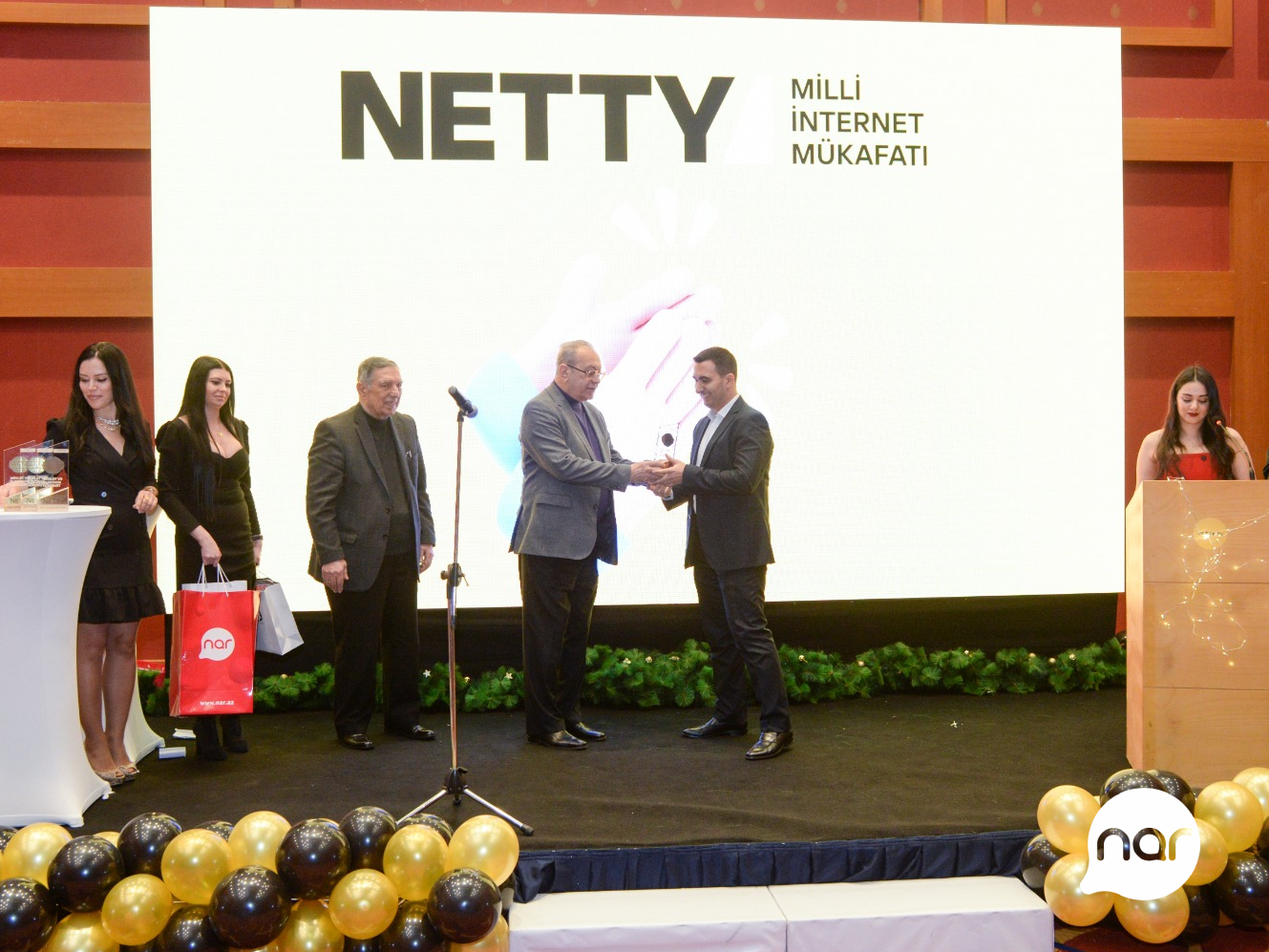 Nar and NETTY awarded the best internet initiatives