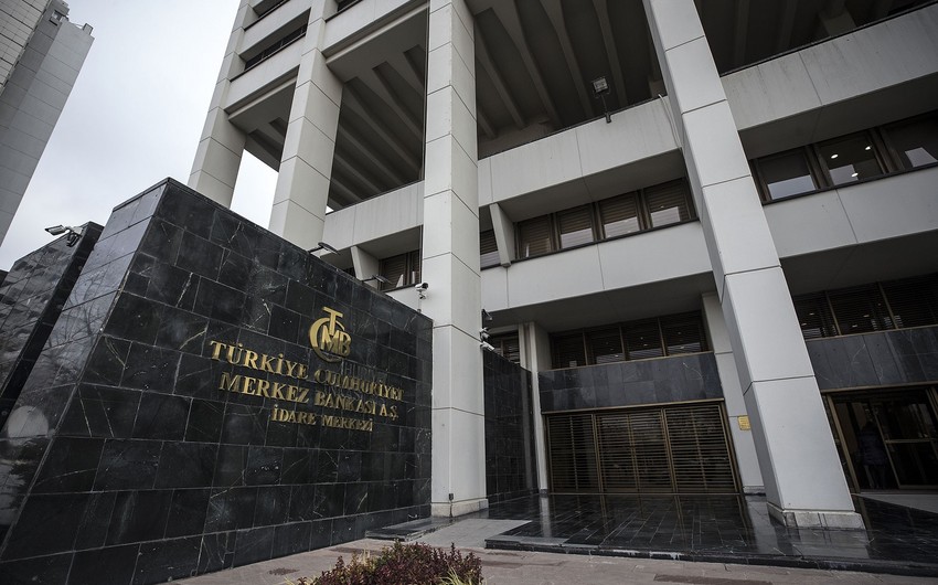 Türkiyə Mərkəzi Bankı uçot dərəcəsini qaldırıb