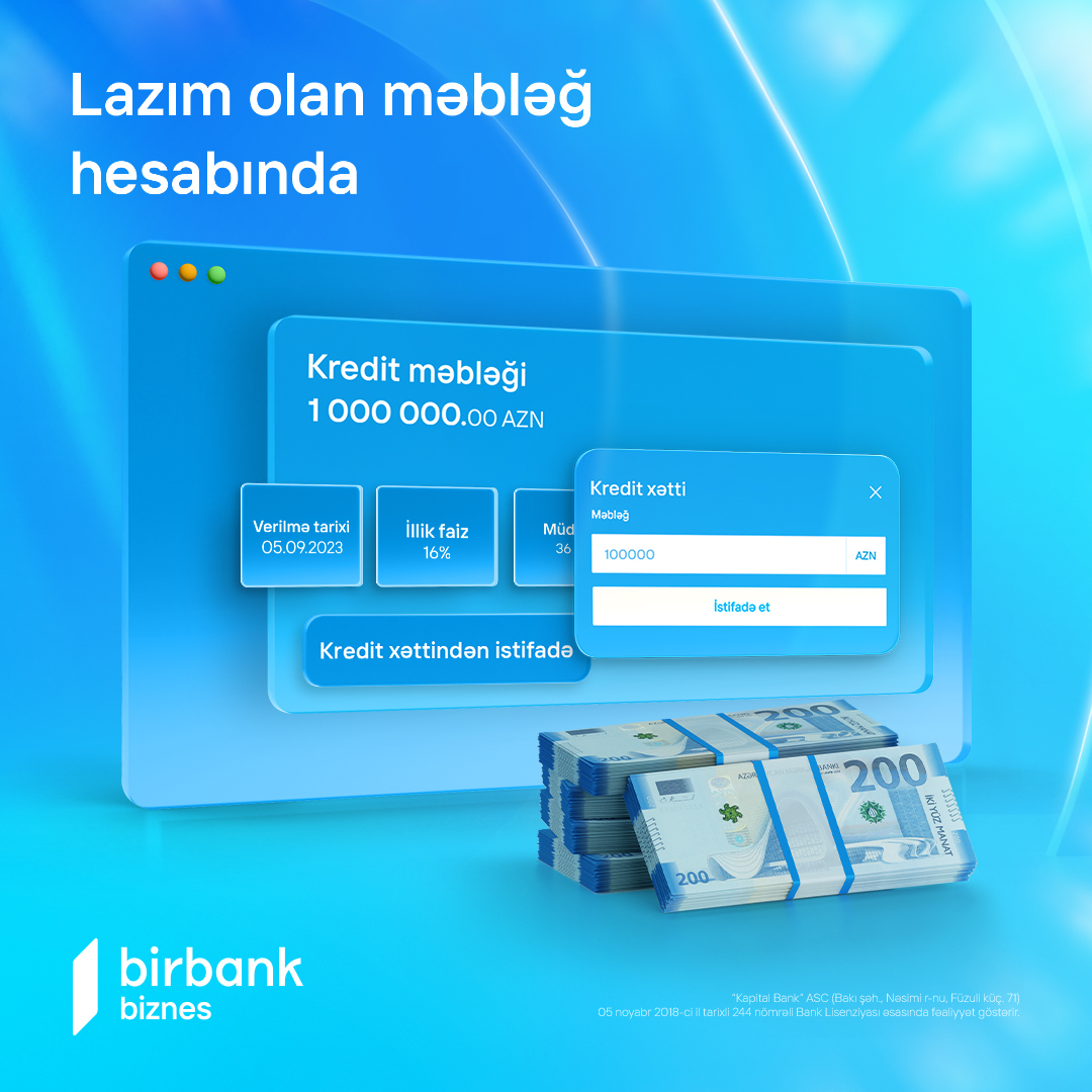 Birbank Biznes sahibkarlara yeni onlayn imkanlar yaradır