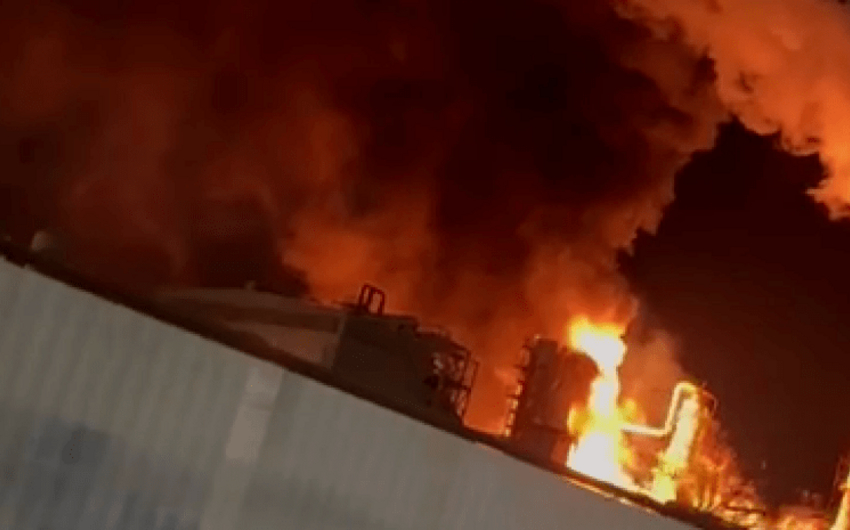 Oil refinery in southern Russia ablaze - news agencies quote officials