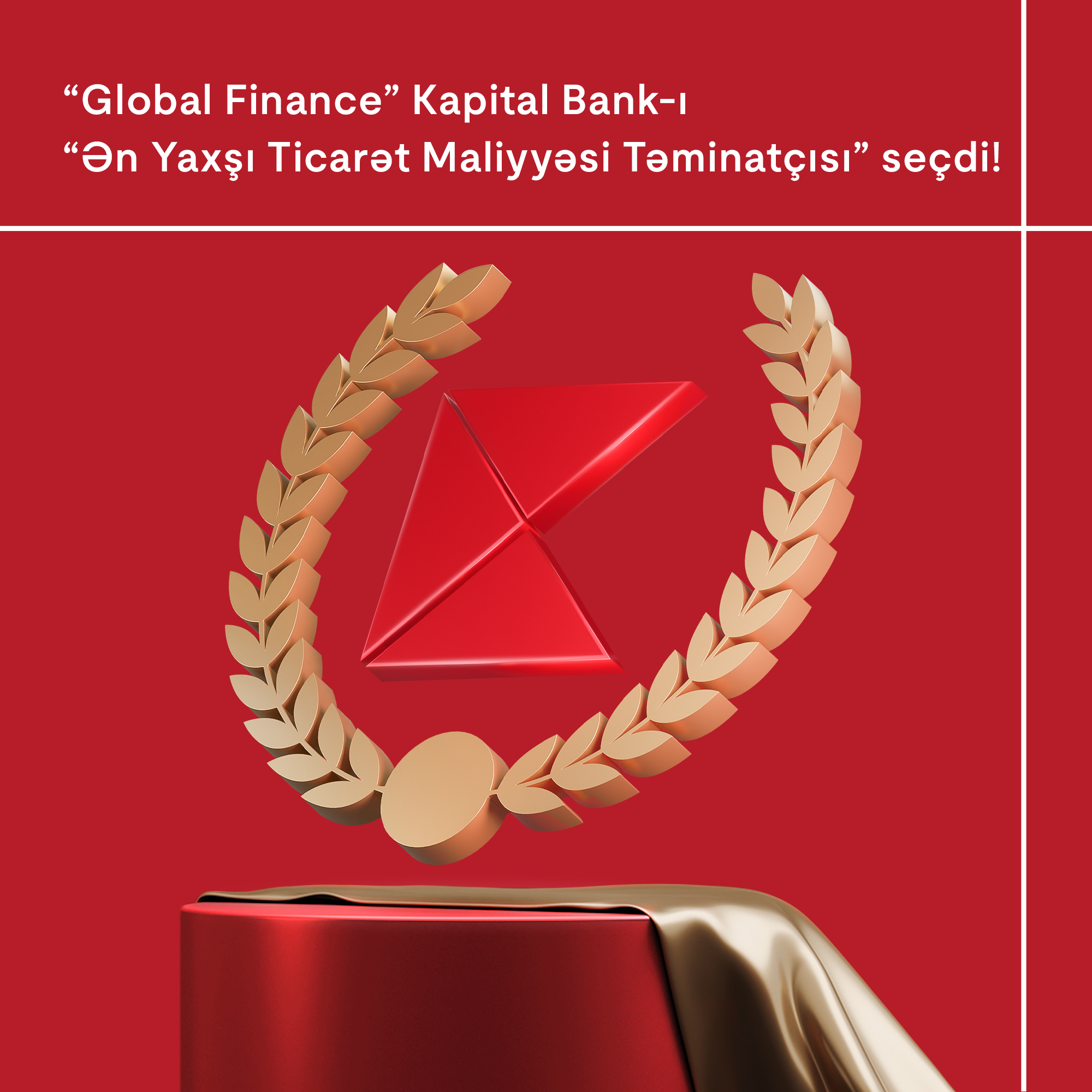 Kapital Bank is awarded by Global Finance