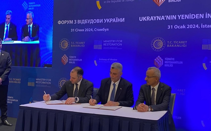 Türkiye, Ukraine ink terms of reference for Reconstruction Task Force