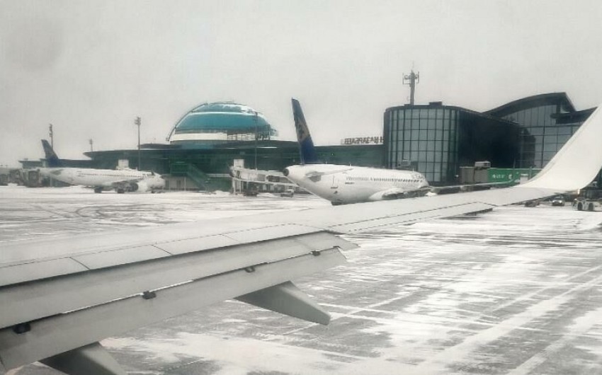 15 flights canceled at Astana airport due to strong winds