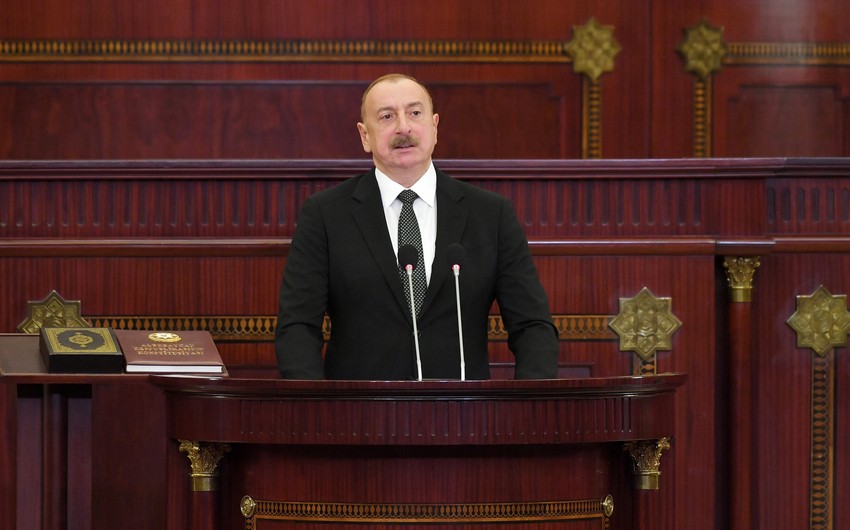 Президент: И впредь буду прилагать все усилия для всестороннего развития Азербайджана