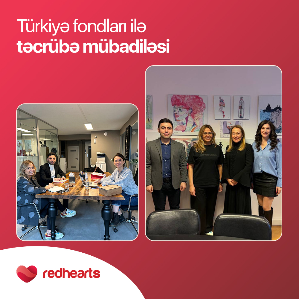 Civil society institutions in Turkey, hosted the colleagues of the Red Hearts Foundation