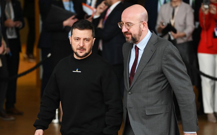 Charles Michel, Volodymyr Zelenskyy discuss financial and military support to Ukraine