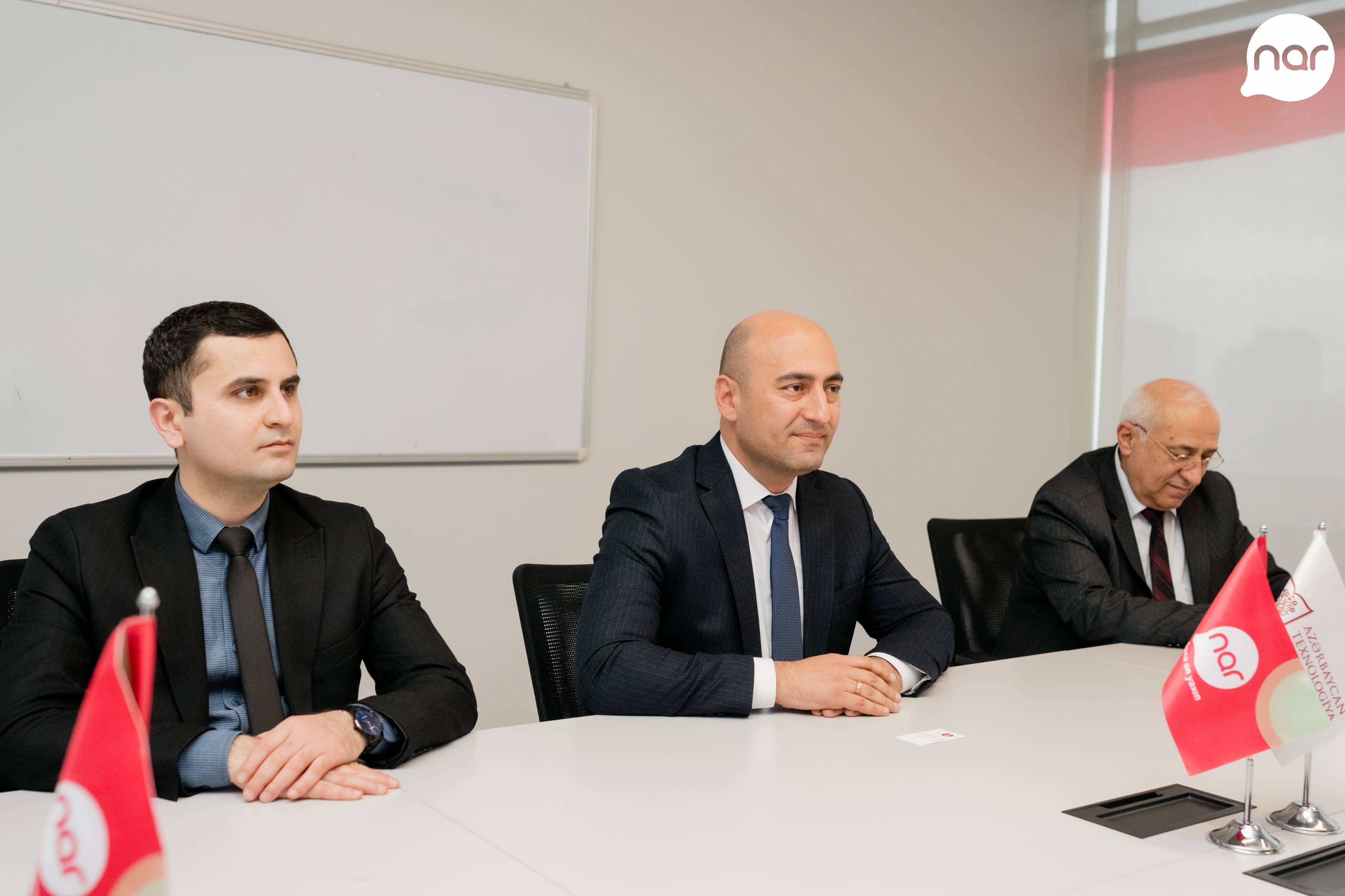 Nar приступил к сотрудничеству с Азербайджанским технологическим университетом