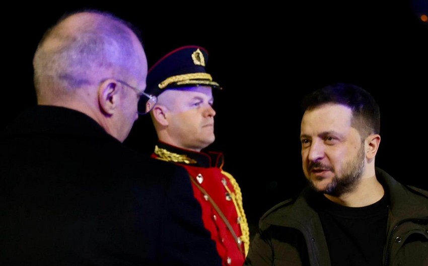 Zelenskyy arrives in Albania ahead of security conference