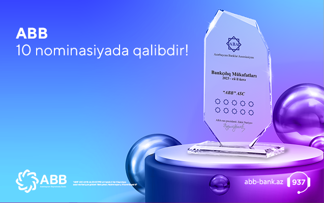 ABB on nominasiyanın onunda da qalib oldu!