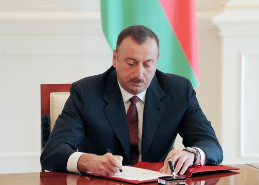 Алиев назначил Эльчина Юсубова спецпредставителем