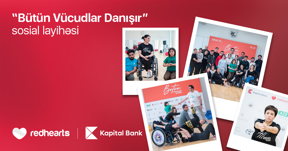При поддержке Фонда Red Hearts успешно реализуется социальный проект «Bütün Vücudlar Danışır»