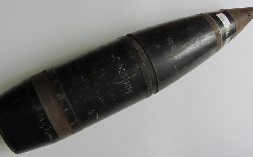 В Сумгайыте найден артиллерийский снаряд